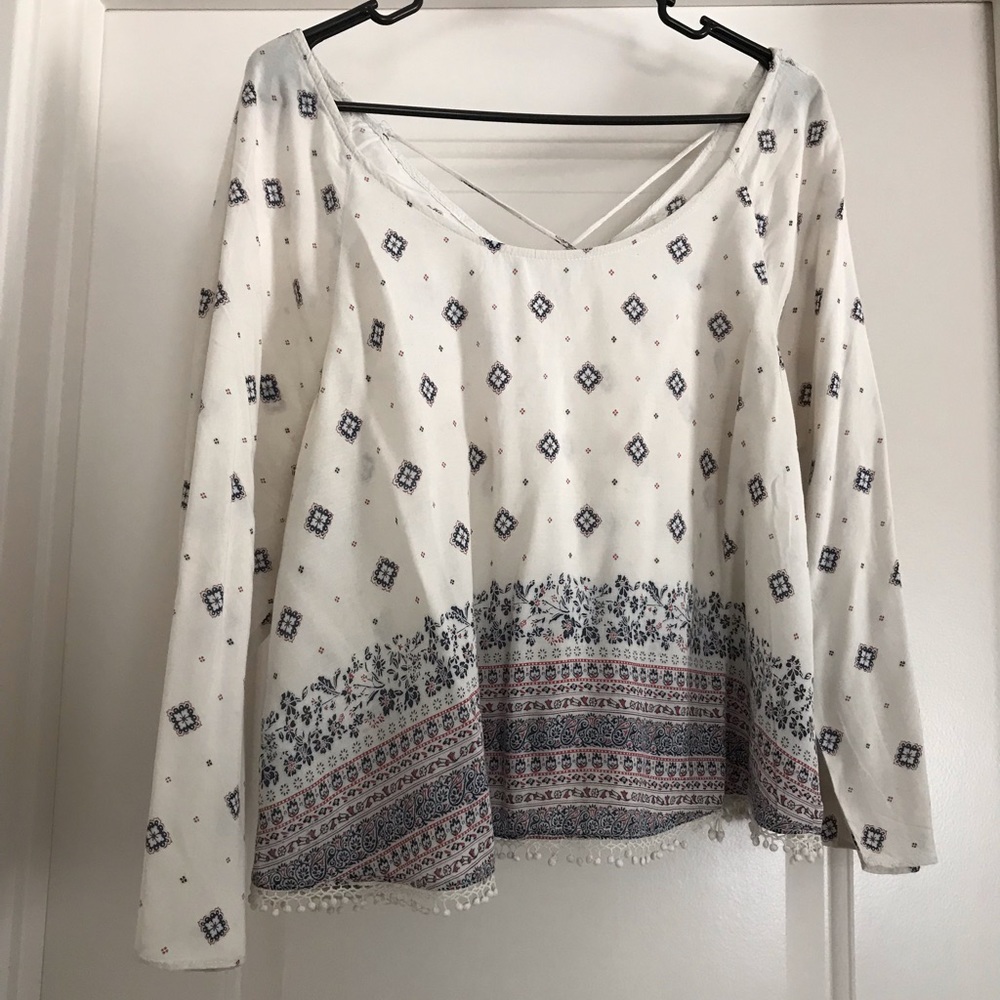 Flowy boho top